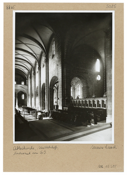 Vorschaubild Maria Laach: Abteikirche, Mittelschiff, Nordwand von SO